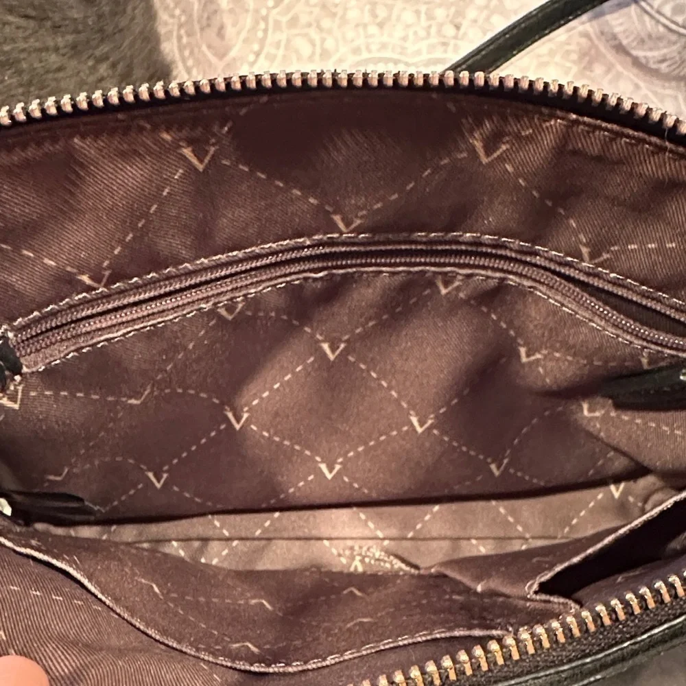 Vince Camuto Black Leather Crossbody Bag - Picture 5 of 9